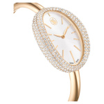 Imber bangle watch Swiss Made, Metal bracelet, Gold tone, Champagne gold-tone finish